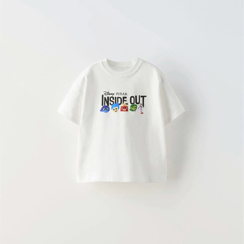 Mickey Mouse Tshirt Cartoon Print Short Sleeve T For Boys And Girls Loose Casual Sports Tops Children Cotton Fashion White Tees 5