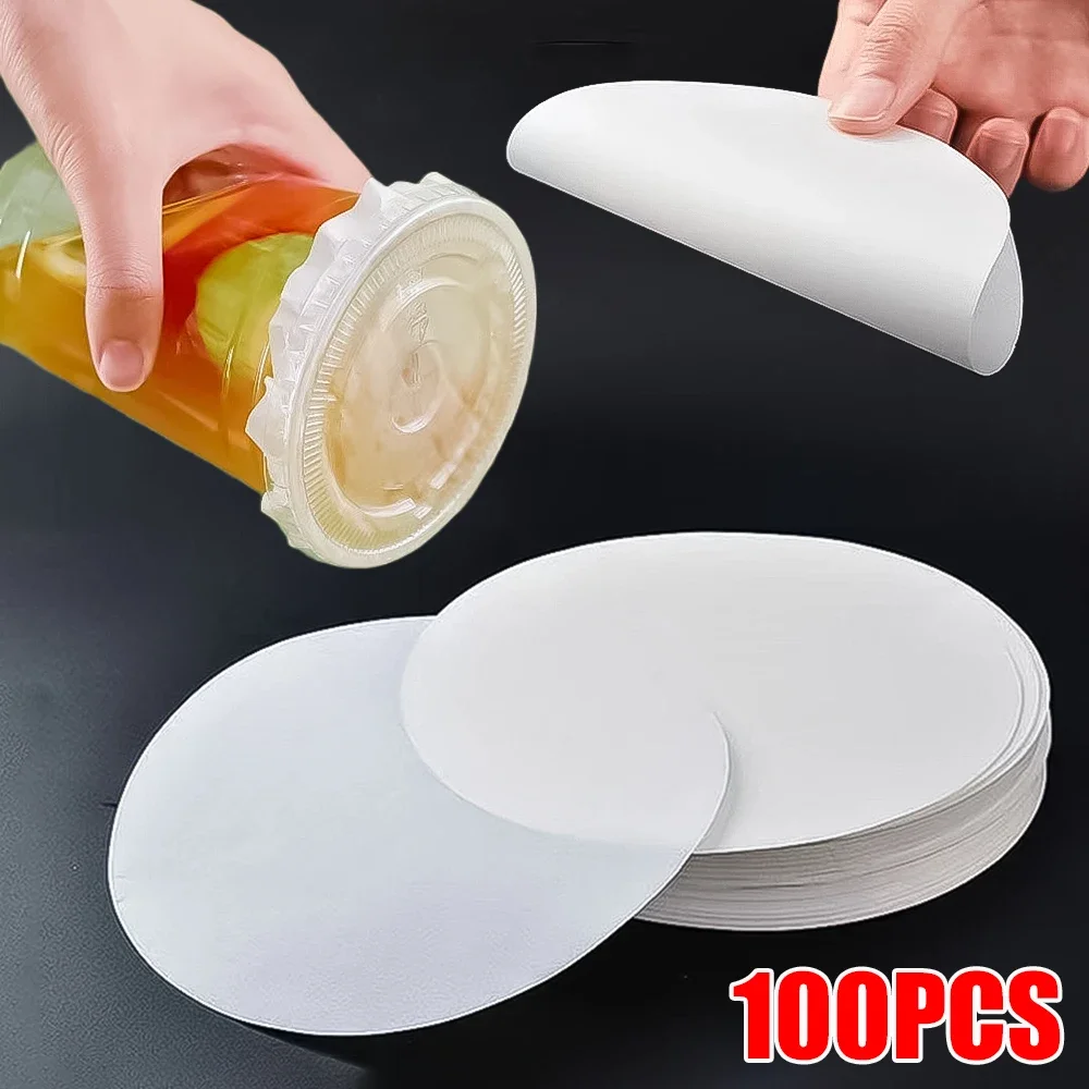 500PCS coffee cup sealing pads to go coffee cups paper films filter paper  filter