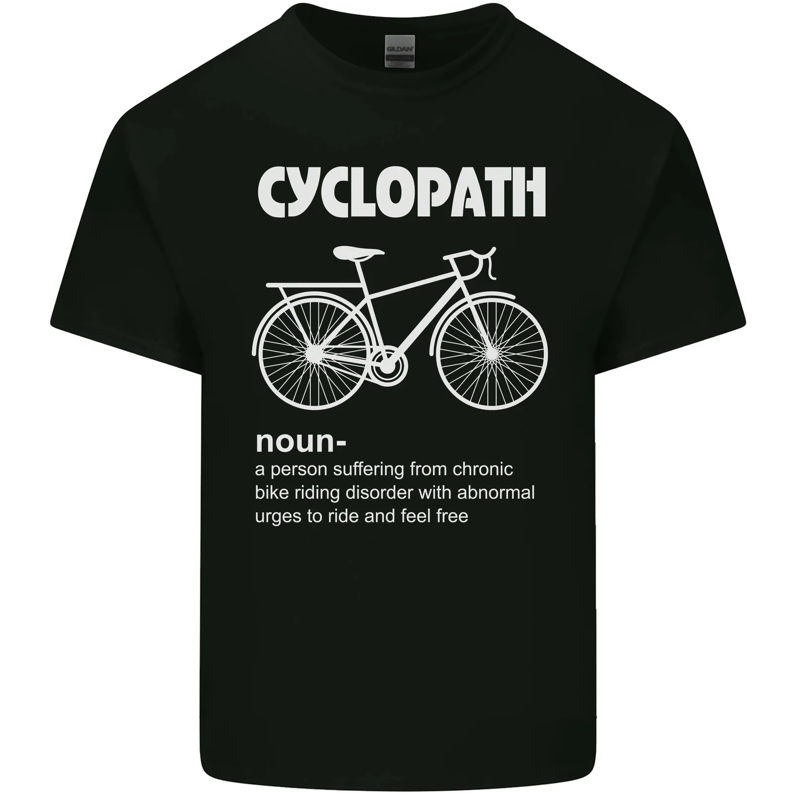 

Забавная Мужская хлопковая футболка Cyclopath для велоспорта