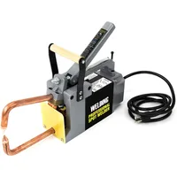 Portable Spot Welder 1/8" Electric Single Phase Handheld Welding Tip Gun Handle Weld Spot 110V 1