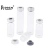 10 Pack 5/10/20ml Sealed Sample Vials Transparent Glass Vials With Self Healing Injection Port 1