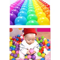 50/100PCS Outdoor Sport Ball Colorful Soft Water Pool Ocean Wave Ball Baby Children Funny Toys Eco-Friendly Stress Air Ball 5