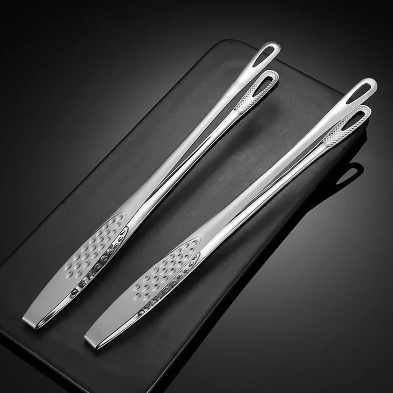 Stainless Steel Barbecue Tongs Kitchen Food Clip BBQ Grill Meat Tongs Cooking Tweezers for Food Utensils Kitchen Accessories food tongs