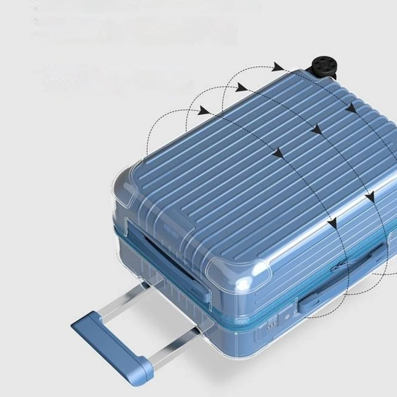 Clear Luggage Cover Applicable For Rimowa Essential Transparent Suitcase 21 26 30 Inch Cabin Rimowa Protective Cover