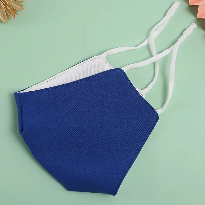 Masque Réutilisable Tissu Enfant 0-4 Ans avec Filtre - Lot de 5 Couleurs