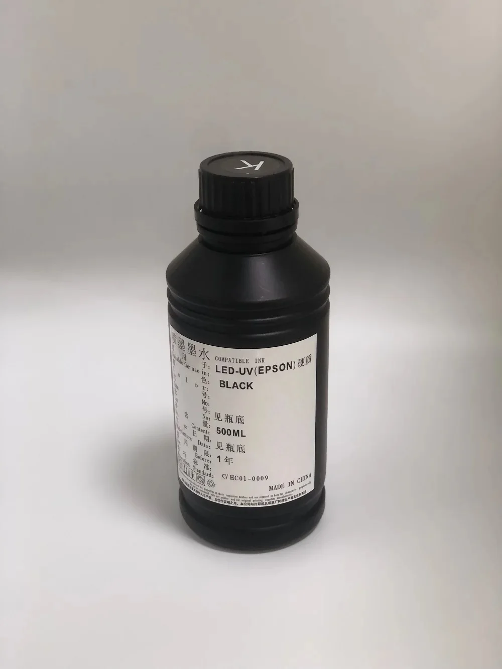 500ml UV ink for Epson xp600 tx800 i1600 i3200 4720 L1800 L1850 1390 UV Curing LED ink for Flatbed DTF Wall Printers