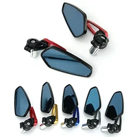 7/8" 22mm CNC Motorcycle Rearview Mirrors Universal Clear Glass Scooter Bar End Handlebar Mirror Rear View Mirror Accessories