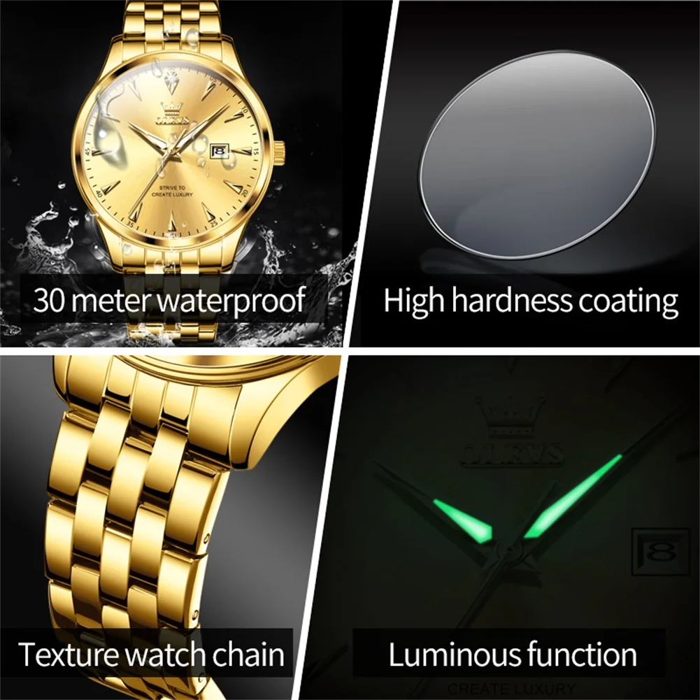 Olevs 5598 Men's Watch description image 9