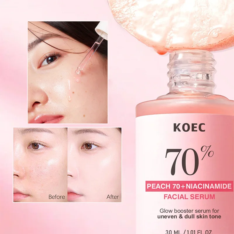 Korean Facial Serum Niacinamide Brighten Skin Rejuvenating Hydrating Whitening Lotion Fade Melasma Fine Lines Skin Care Essence