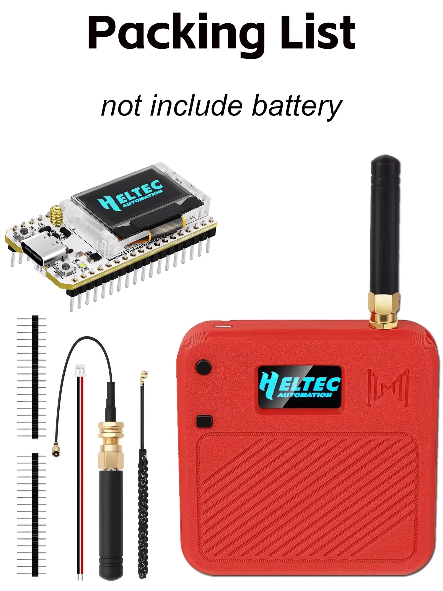 ตัวเลือกสินค้า บอร์ดพัฒนา LoRa ESP32 สำหรับ Arduino พร้อมหน้าจอ OLED