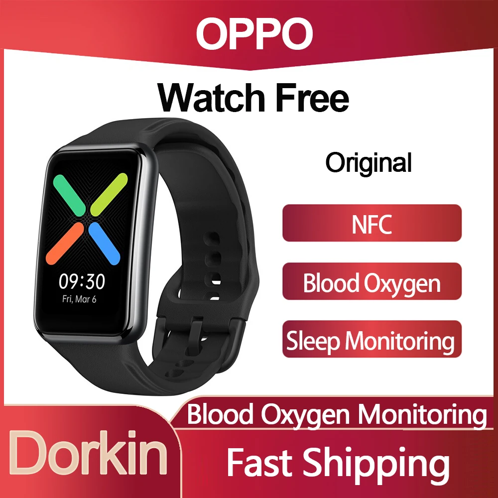 Оригинальные Смарт-часы OPPO AMOLED 1 64 дюйма с мониторингом сна | Электроника