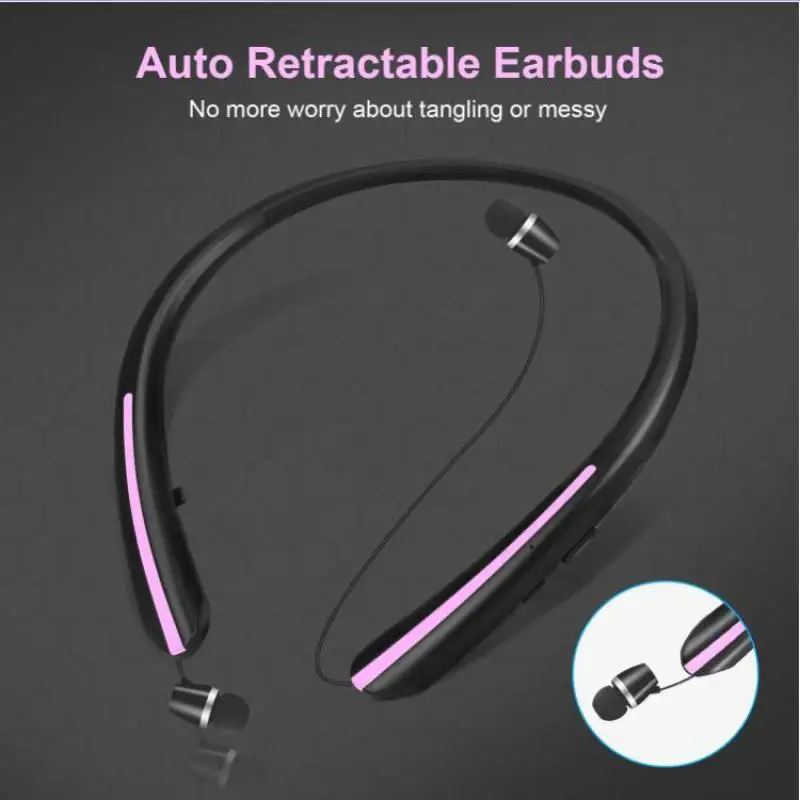 New Neckband Bluetooth Headphone Earphone For LG HBS900 Sports Earbuds Hifi Stereo Bass Wireless Headset Waterproof