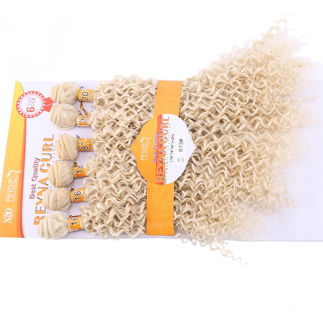 6-Pack Synthetic Kinky Curly 16-20 Inches Silver Grey High Temperature Braided Hair Extensions for Black Women