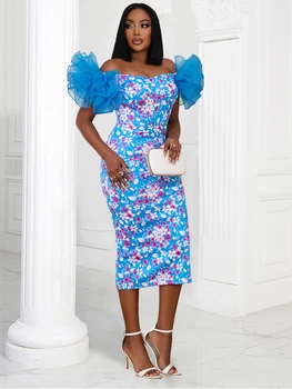 Alternative view of Chidinma Ruffle Short Sleeve Dress