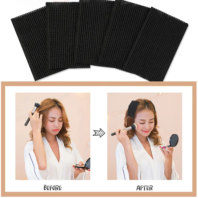 Magic Bangs Sticker Square Hair Pad Hair Fringe Care Tool Accessori Per Il Trucco Square Sticky Simple Portable Hair Make Up Nin668