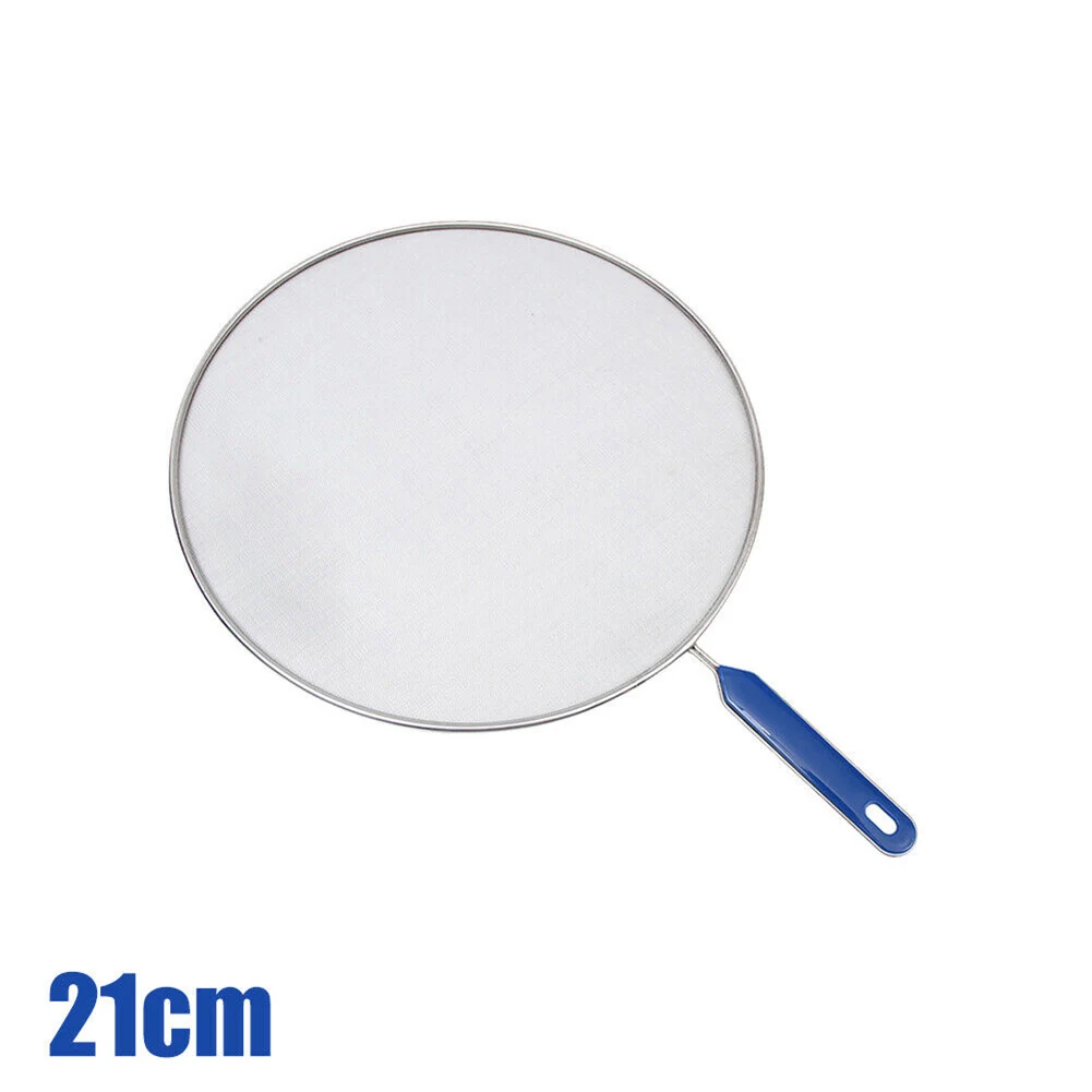 

Cooking Tool Kitchen Gadget Guard Oil Net Anti Splatter Lid Stainless Steel Kitchen Cooking Frying Mesh Pot Lid