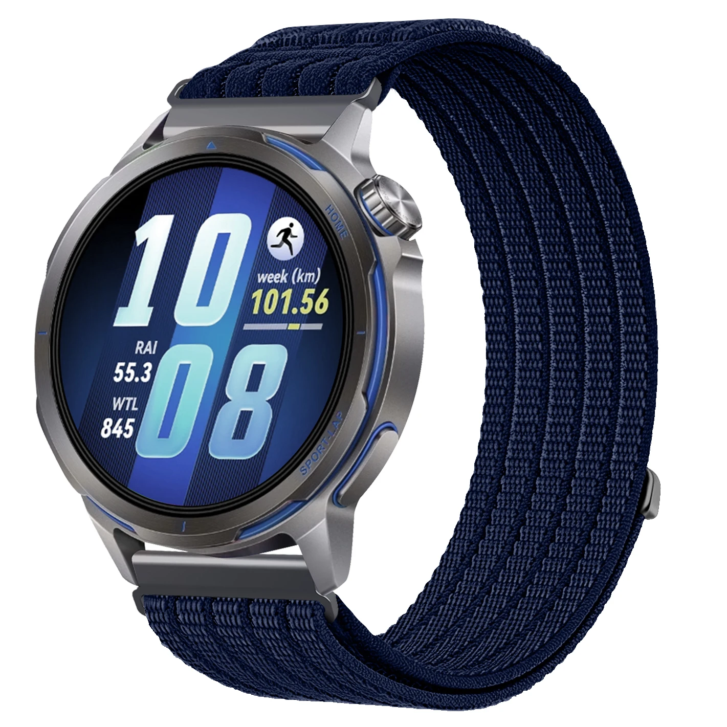Nylon Sport Band Soft Wristband - Adjustable Strap for Smartwatches (18/20/22mm)