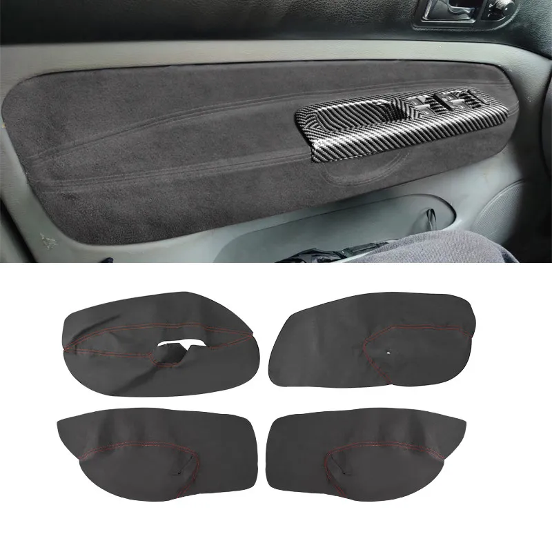 Armrest Panel Cover 4pcs for VW Golf 4 MK4 Bora Jetta 1998-2005 4 Door Car