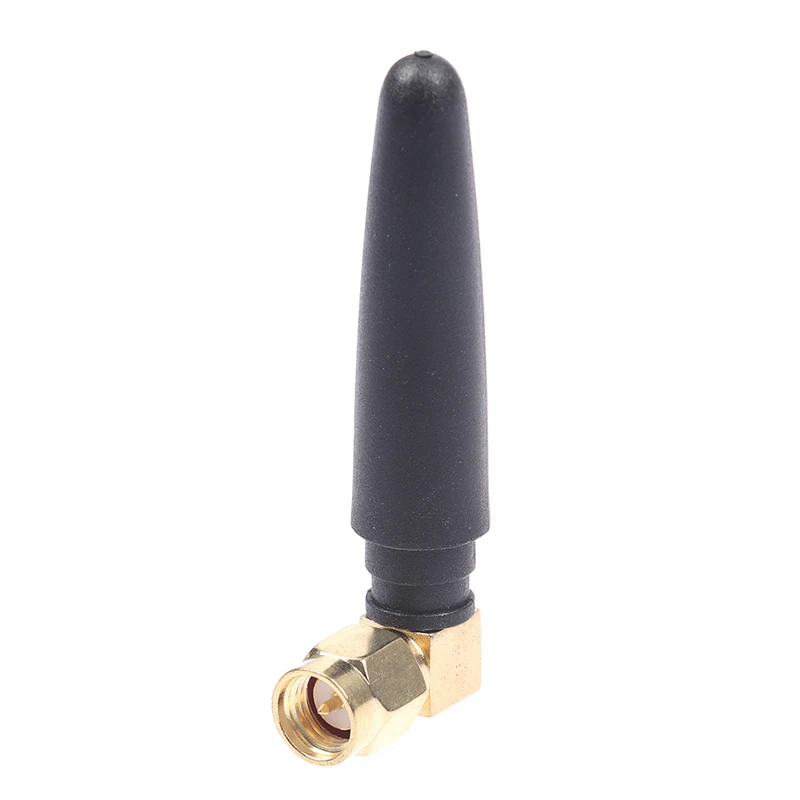 2.4G WIFI Bluetooth Radio Antenna 2.5DB Gain SMA Male Plug Connector Right Angle Car Antenna