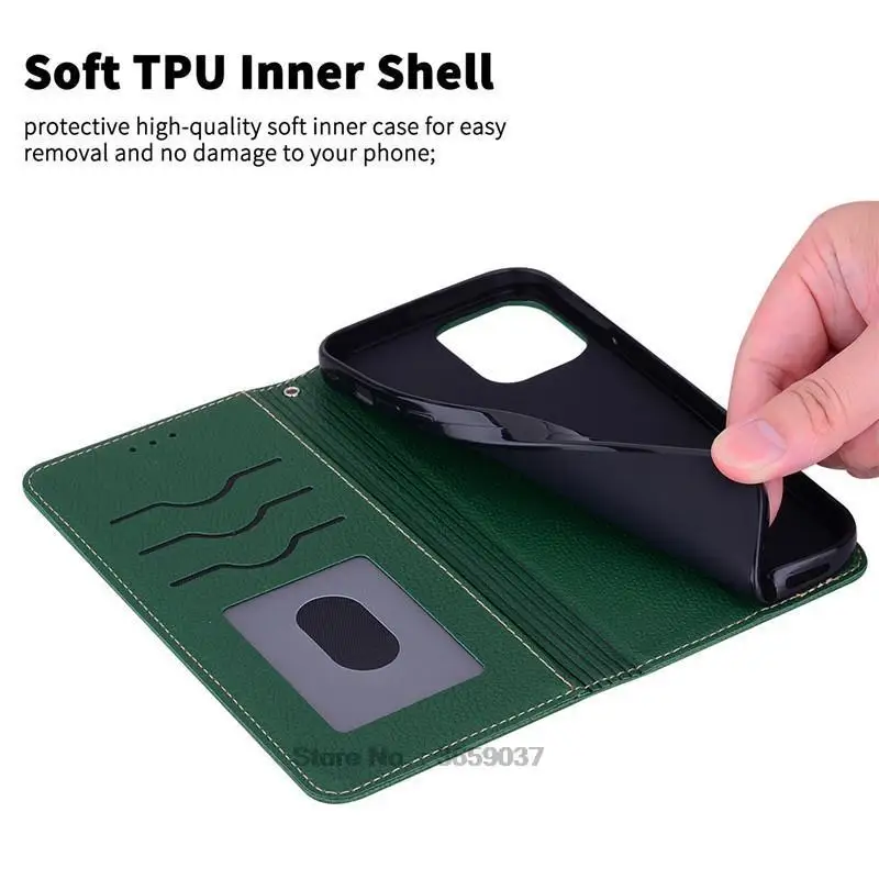 Leather Phone Case For Redmi 9C Cover Xiaomi Redmi 9C Flip Wallet Case For Xiaomi NFC Magnet Book Fuand Coque Capa