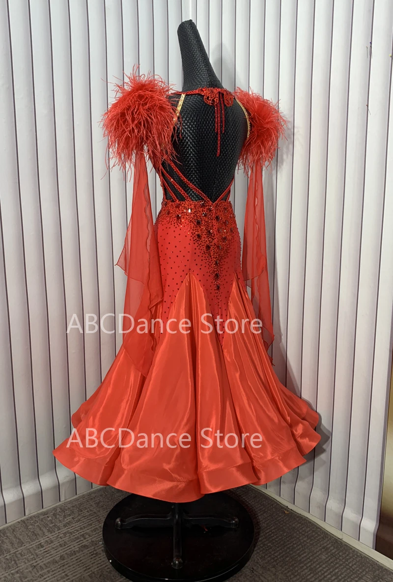 Competition ballroom Standard dance dress dance clothing stage wear Women dress