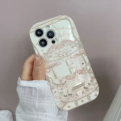 Pretty Cute Dreamy Carousel Chain Phone Case for Honor 600 Lite 5G (S28855)