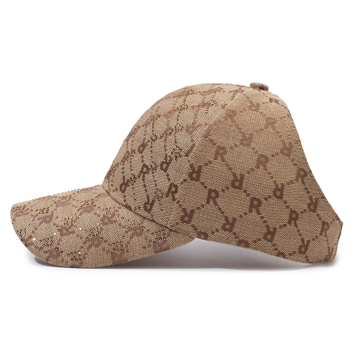 Summer ponytail baseball hats Ladies fashion letters empty top hat Outdoor sports youth sunshade hat 4