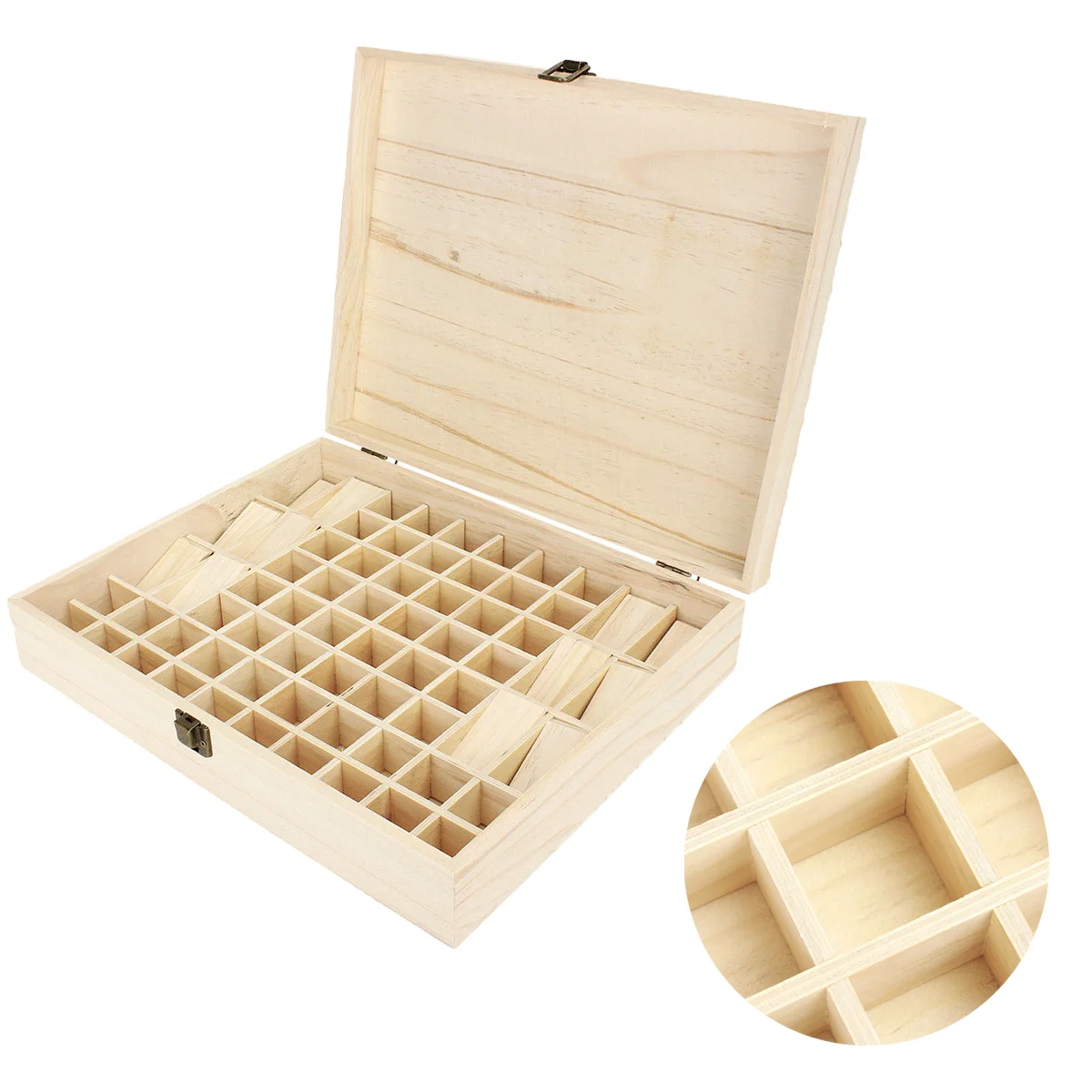 

68 Holes Essential Oil Bottle Organizer Storage Box Case Travel Box Carry Case Bottle Storage Bag Portable for Travel Home