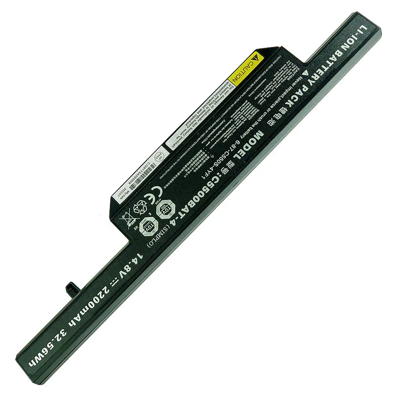 Bateria do Portátil para Clevo C5500bat4 Li-ion 14.8v 2200mah Preto - Imagem 4