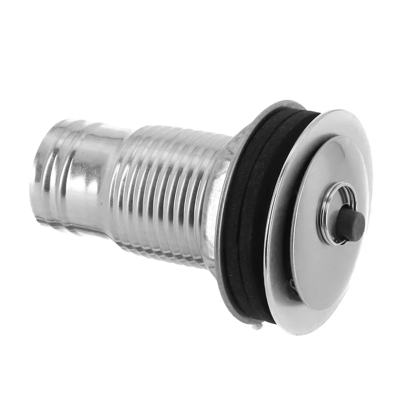 Bathroom Pool Sink Drain Plug Drain Filter 60mm Button Durable Sink Plug Stainless Steel Waste Stopper