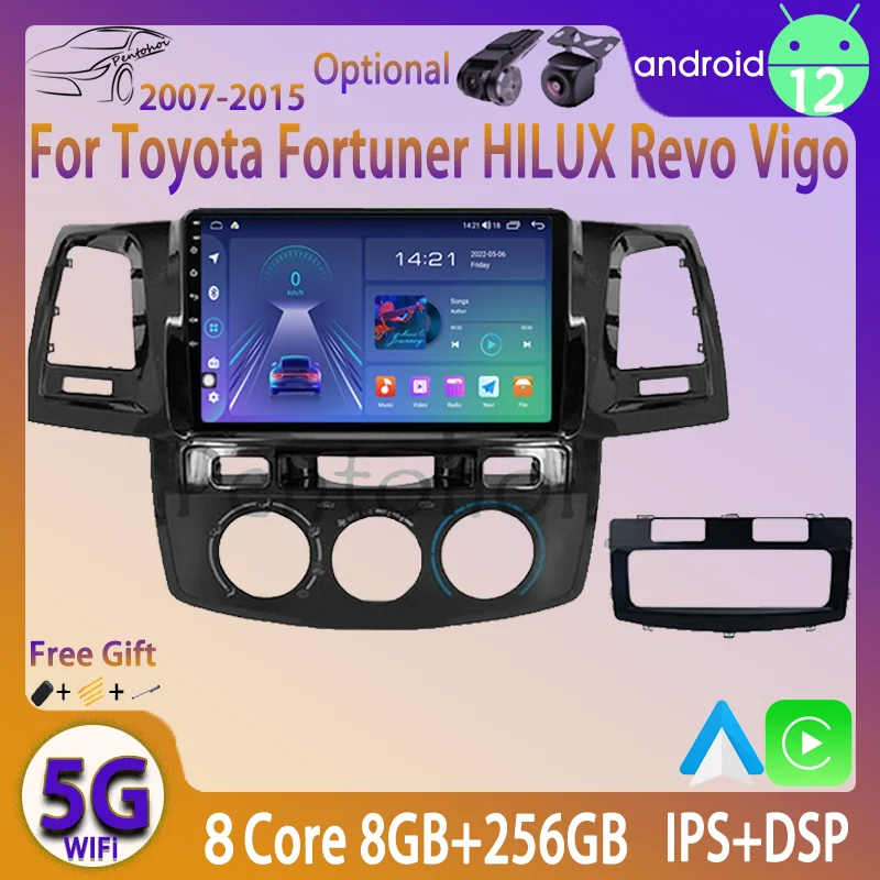 PentohoiCarRadioForToyotaFortunerHILUXRevoVigo20072015