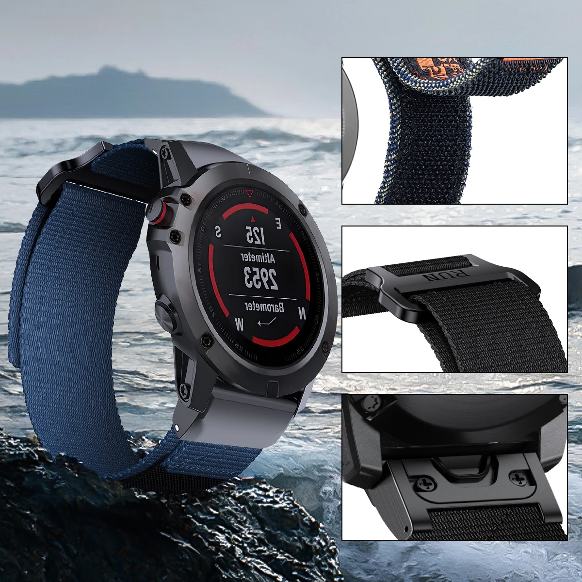 QuickFit Wide Replacement Strap - Premium Durable Bracelet