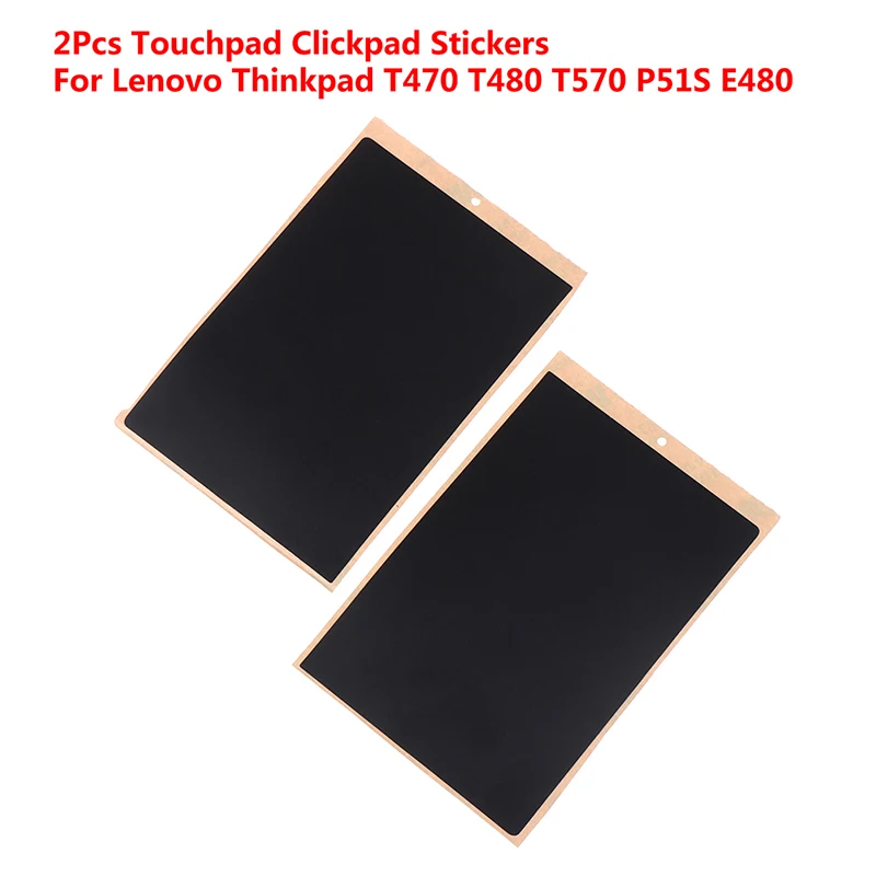 2ks touchpad clickpad nálepky pro thinkpad T470 T480 T570 T580 P51S P52S L480 E480 série touchpad nálepka náhrada