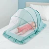 Baby Mosquito Net Bed Tent Kids Portable Folding Crib Cover Bassinet Mosquito Net Cover to Keep Cats Out Breathable Net 1