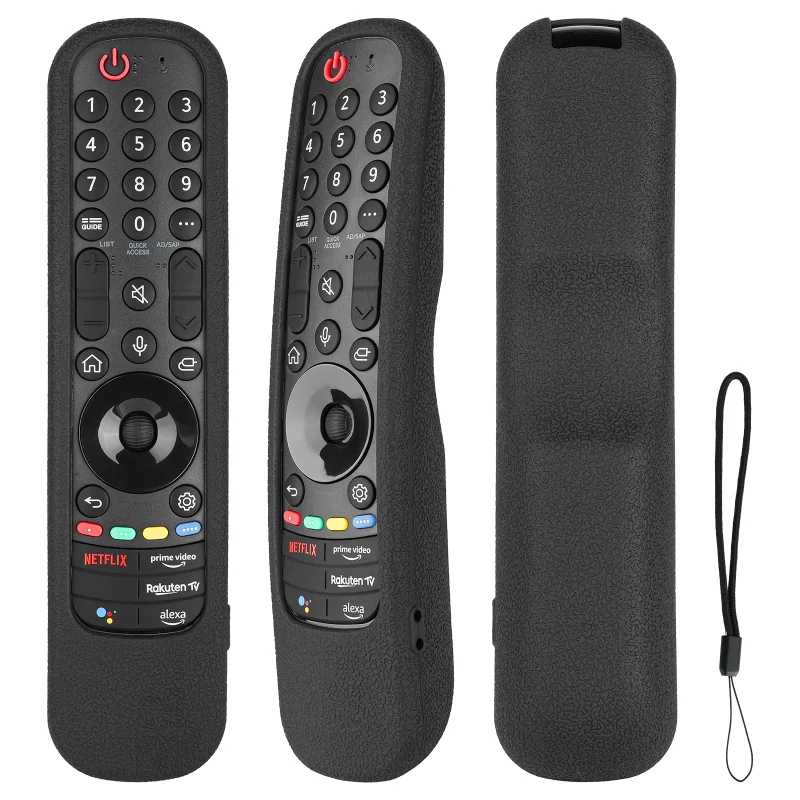 Funda de silicona para mando a distancia, Compatible con LG MR22GN MR22GA AN-MR21GA MR23GN MR23GA MR24GN MR24GA TV remota a prueba de golpes