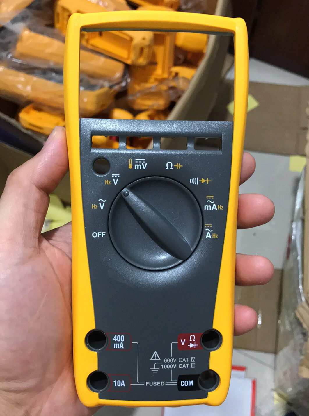 Custodia Shell Per Fluke 177 179 True Rms Multimetro Custodia Anteriore Custodia Anteriore Guscio Anteriore