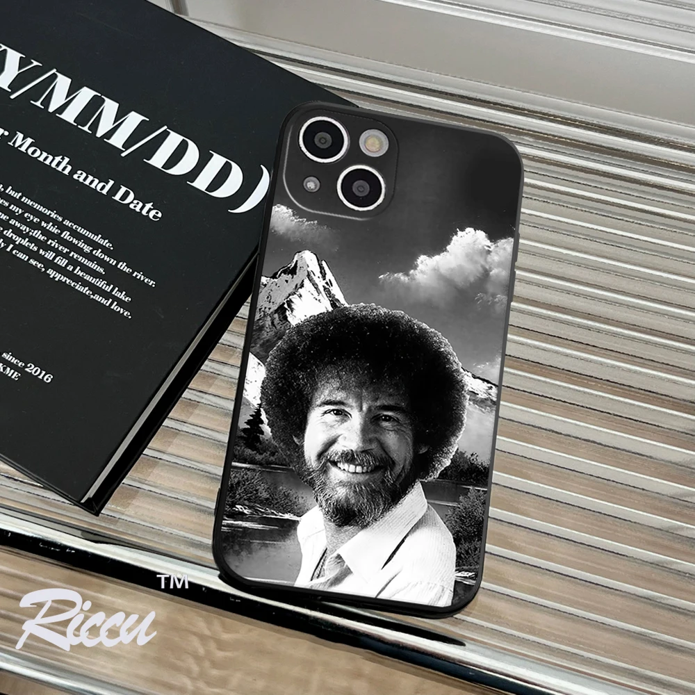 RICCU чехол для IPhone 14 Боб Росс без ошибок, чехол для IPhone 14 11 12 Pro 8 7 Plus X 13 Pro MAX SE2020 6 Plus XR XS 13, чехлы