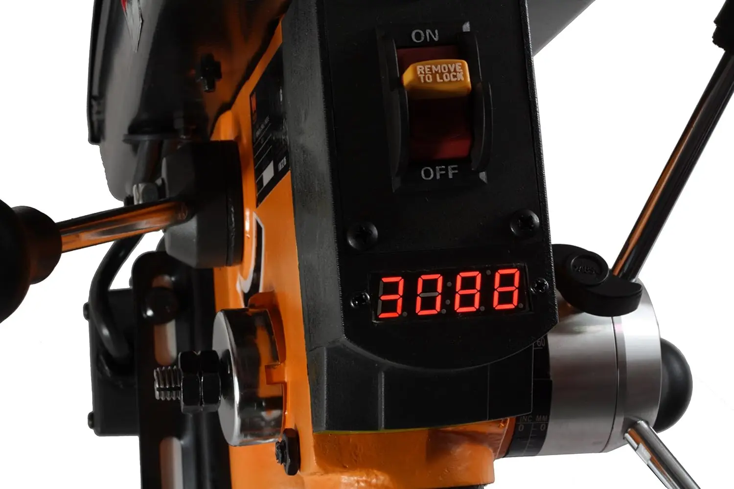 4212T 5-Amp 10-Inch Variable Speed Cast Iron Benchtop Drill Press with Laser 6
