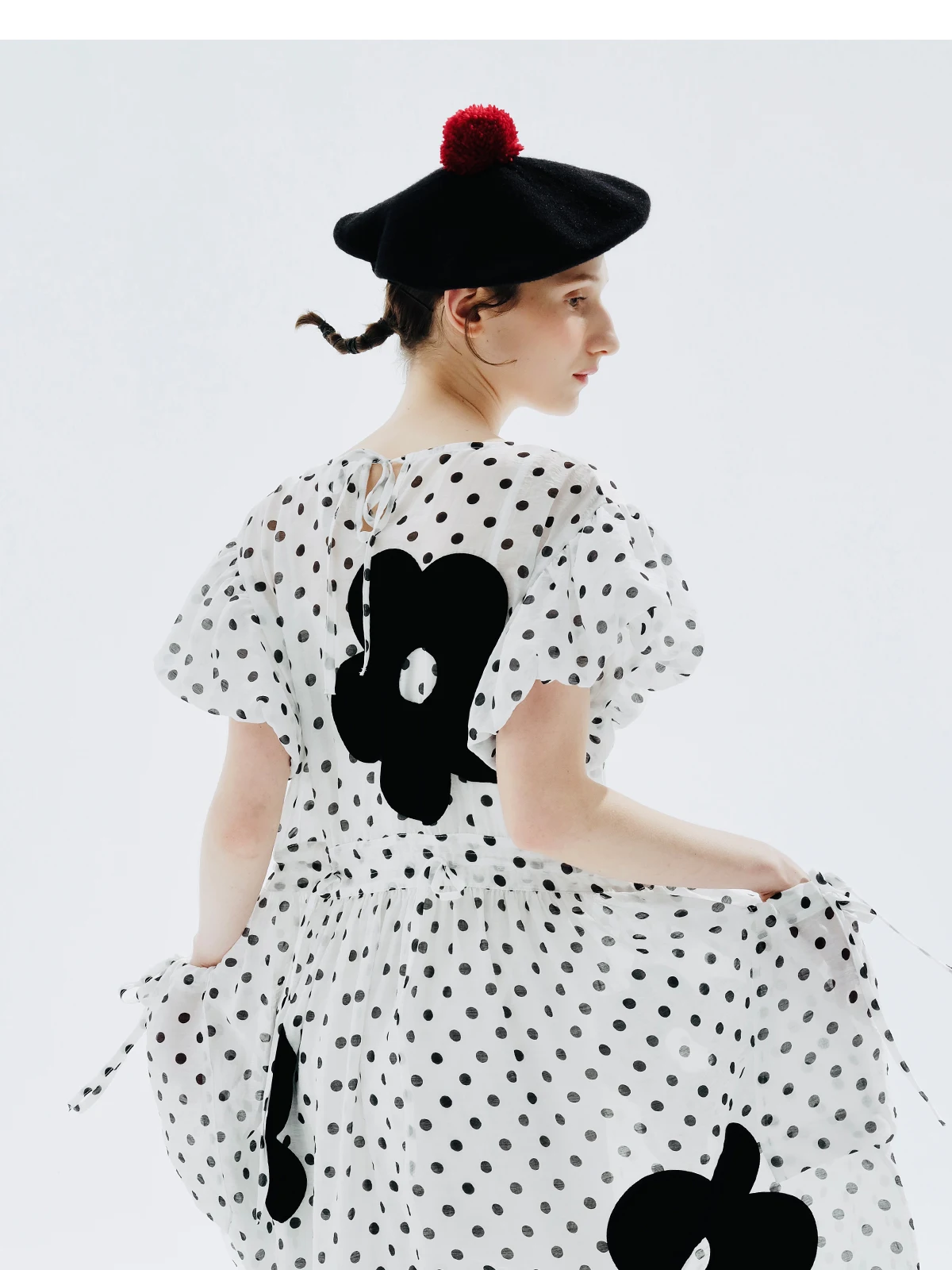 Silk Polka Dot Delight By X Creative