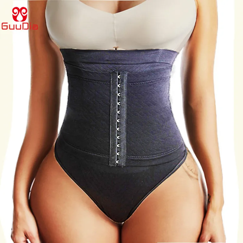 GUUDIA High Waisted Body Shaper Shorts Seamless Shapewear Short Women's  Firm Control Shaper Panties Waist Nipping Boyshorts