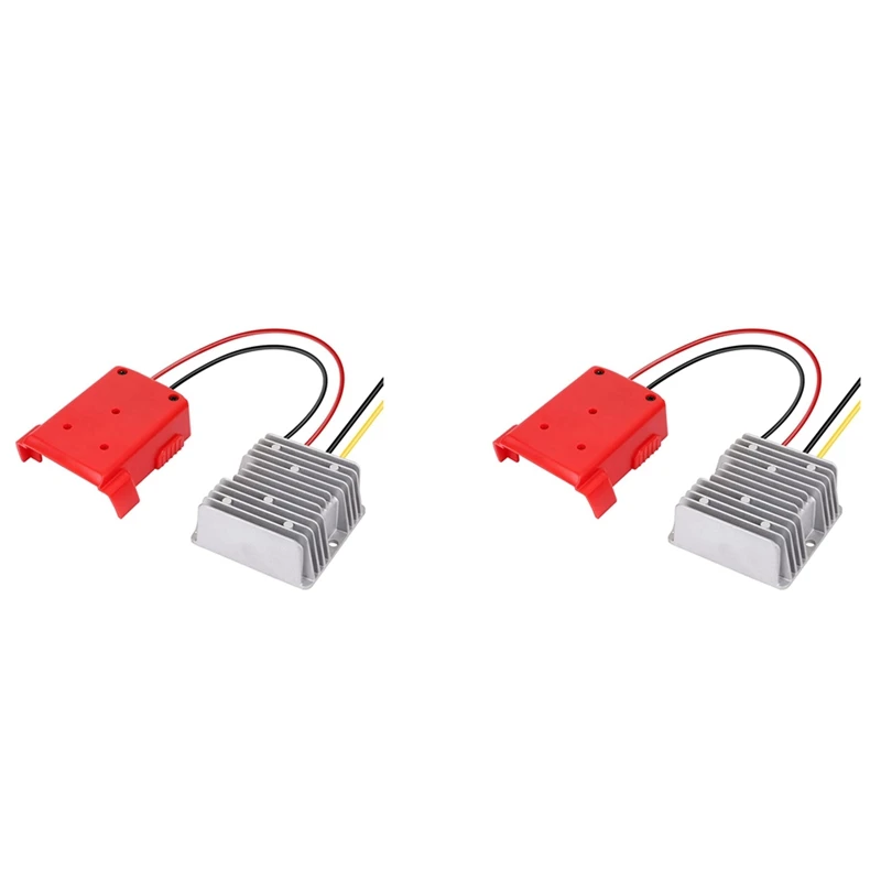 

2X Step Down DC Voltage Converter For 18V To12v Battery Dock Power 180W Inverter,Connector DIY Adapter Buck Boost