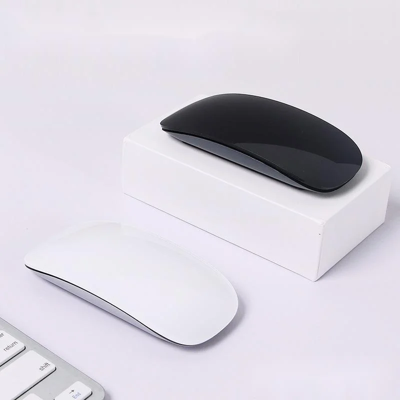 

2023 New Bluetooth 5.0 Wireless Mouse Rechargeable Silent Touch Roller 1600DPI Ultra Thin Computer Mice For Mac PC Laptop