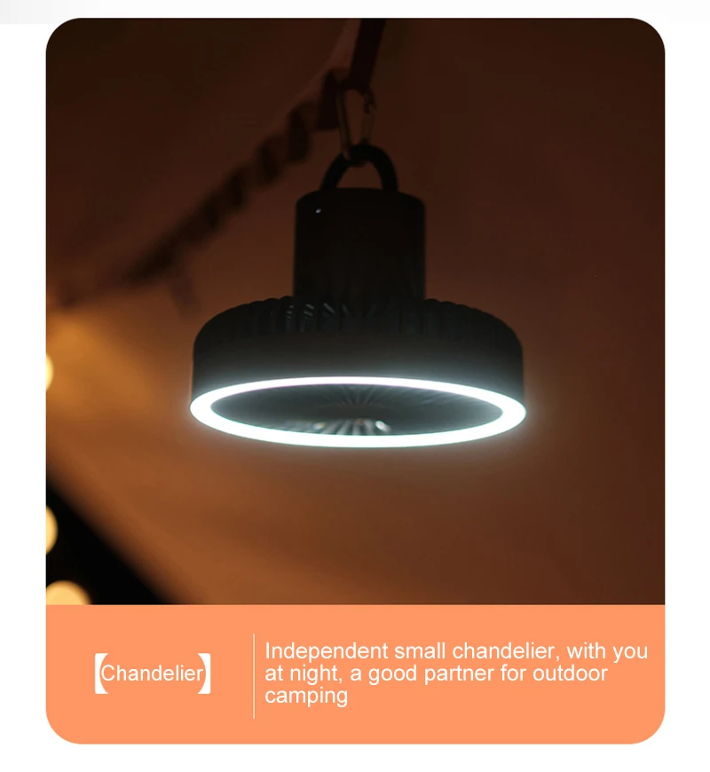 Se7777cd4df0f4649970f2db9e159c478e 10000mAh Portable Fan Home Outdoor Camping Fan LED Lighting Tripod Stand Desktop with Power Bank Wireless Ceiling Electric Fan Mallzona