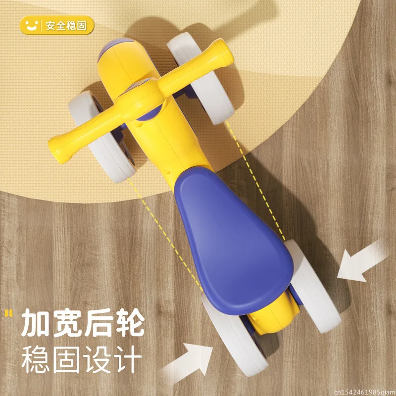 Cycling City Children's Balance Car 1-3 Years Old Children's Sliding Walker Baby Toy Car With Light And Music Scooter children scooter kids balance bike
