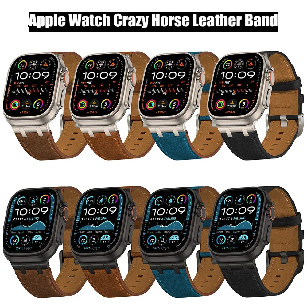 Luxury Leather Strap for Men – Premium Sports Bracelet for Watches