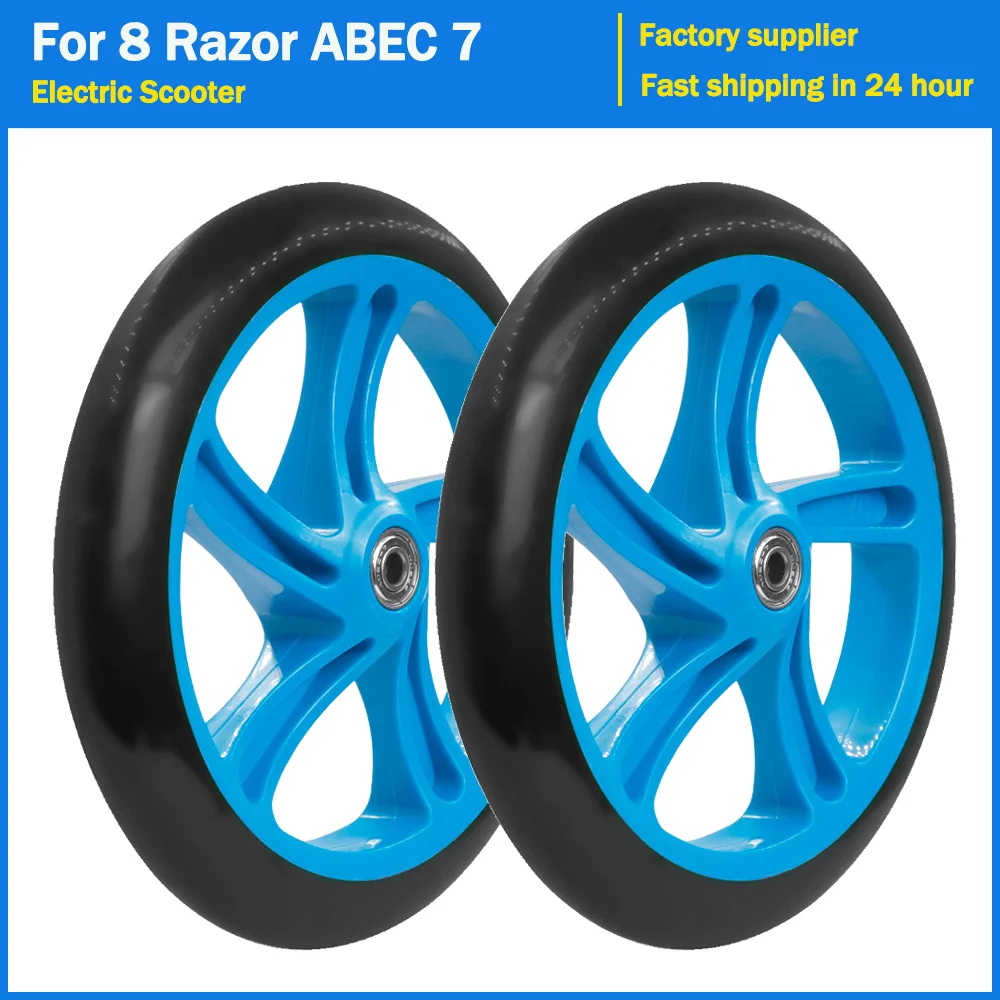WheelsforRazorandAdultKickScooterswithABEC7BearingsSolidtire