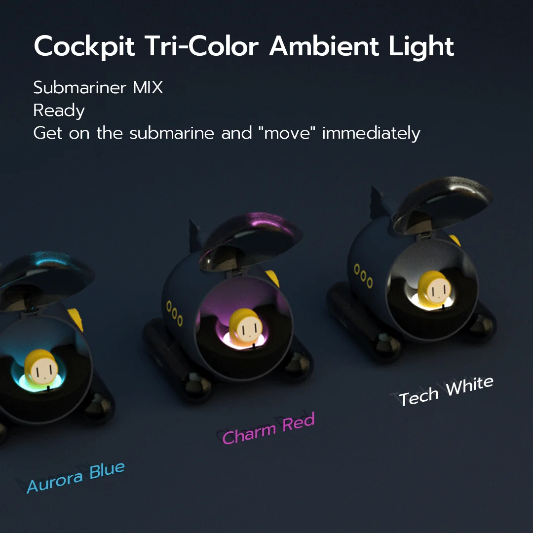 Hey Mix Smoke Puffing Ring Humidifier Tempo-X Office Desktop Toys Creative Gifts Tide Play Air Purifier With Atmosphere Light 5
