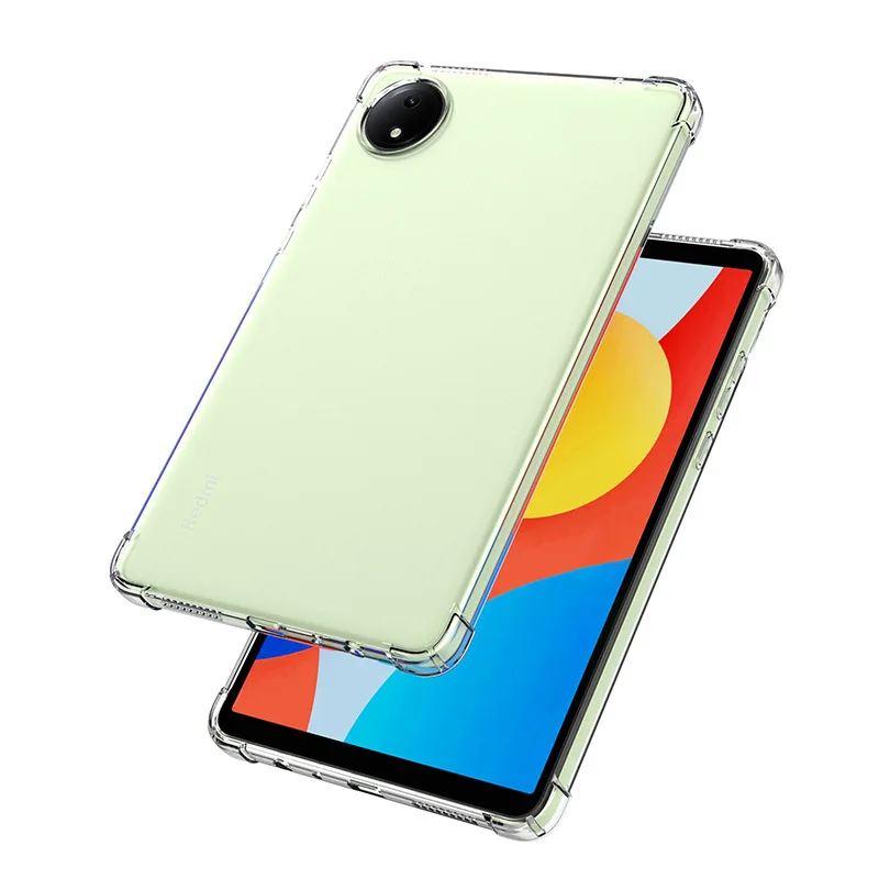 Durable TPU Clear Soft Cover for Tablets - Shockproof Protective Skin Case