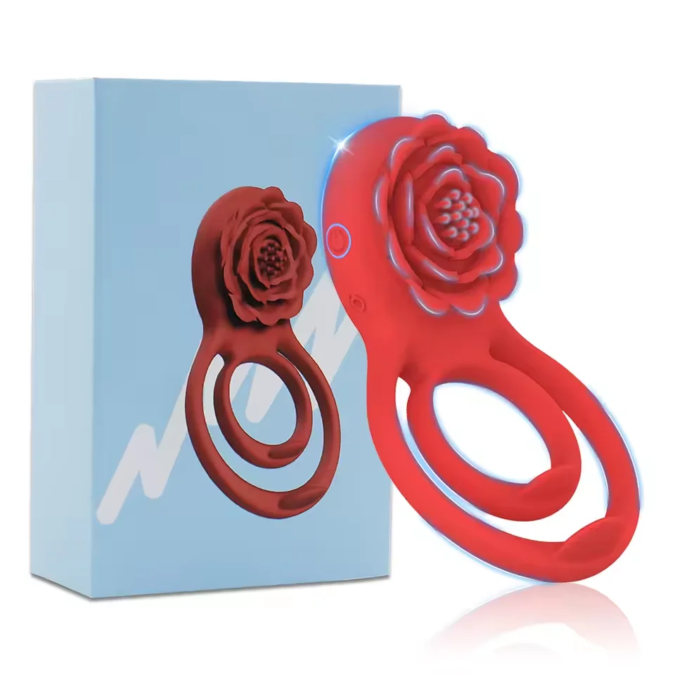 Wireless Penis Vibrator Male Remote Cock Ring Stimulator Delayed Ejaculation Powerful Control Massager Adults Sex Toys for Men