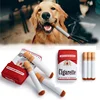 Hilarious Interactive Plush Cigarette Dog Toy - Chewable, Giggly Pet Gift Box for Playful Pups! 1